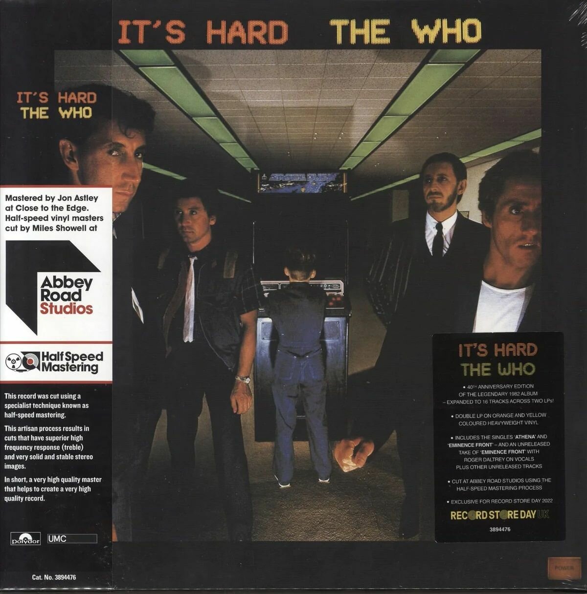 The Who – It's Hard (40th Anniversary Orange / Yellow Vinyl)