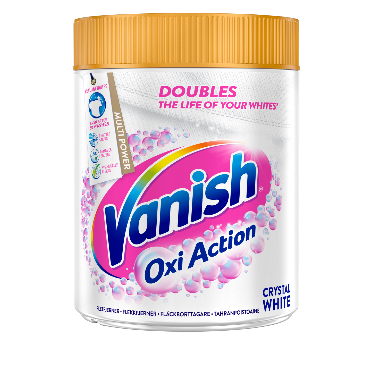 VANISH white stain remover 470 гр для белого белья