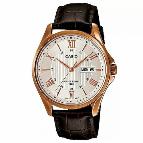 фото Наручные часы casio, бежевый
