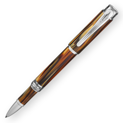 Ручка-роллер Montegrappa Ernest Hemingway the Writer Silver. Артикул HEM-W-RB ручка роллер montegrappa ernest hemingway the writer silver артикул hem w rb