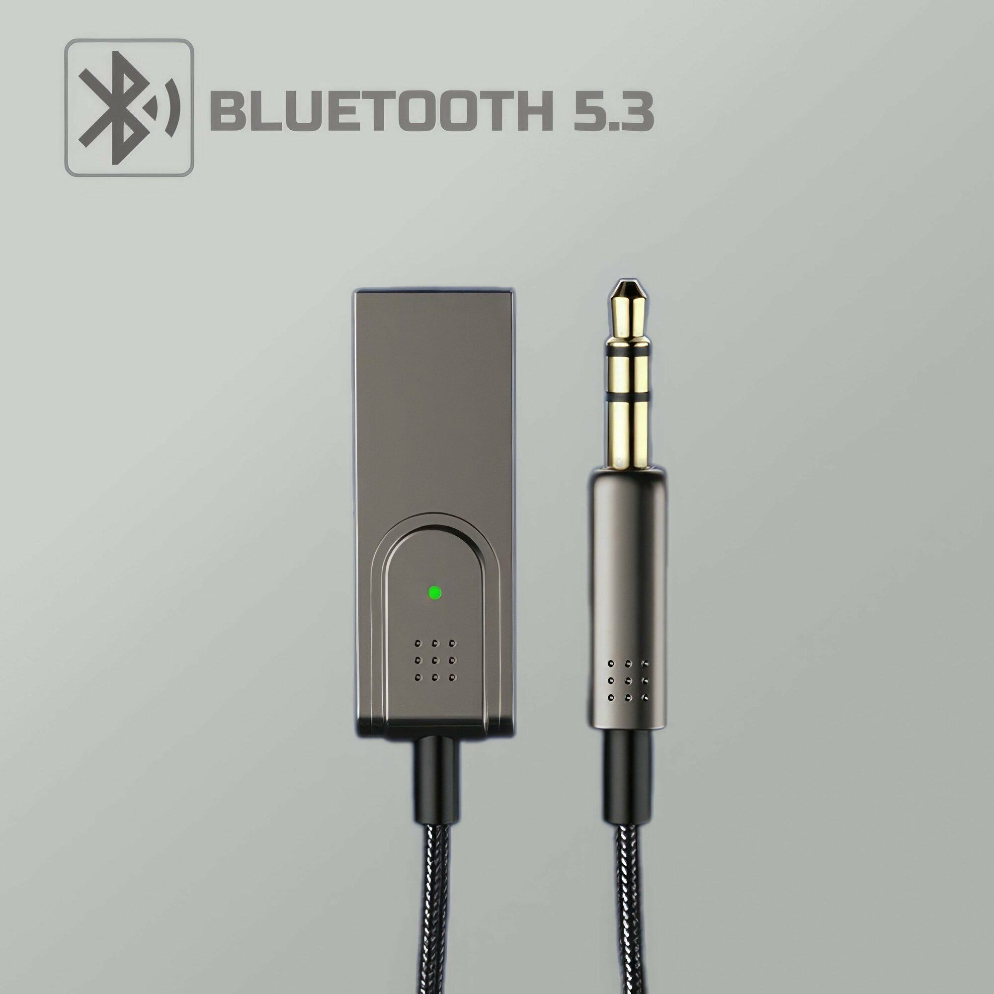 Bluetooth AUX адаптер в машину Miaks/Bluetooth 5.3
