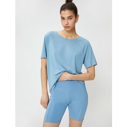 фото Футболка koton, размер xl, синий