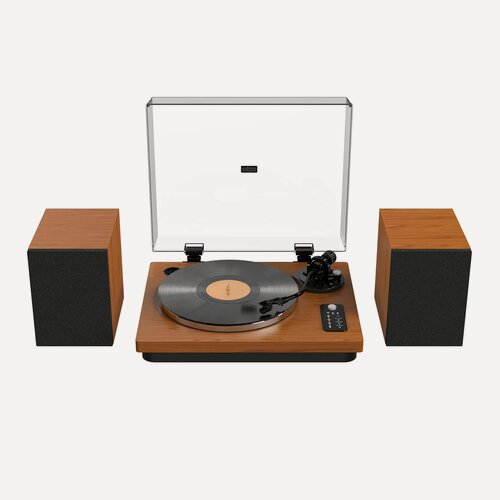 Изображение товара Alive Audio SYMPHONY dark wood виниловый проигрыватель c bluetooth