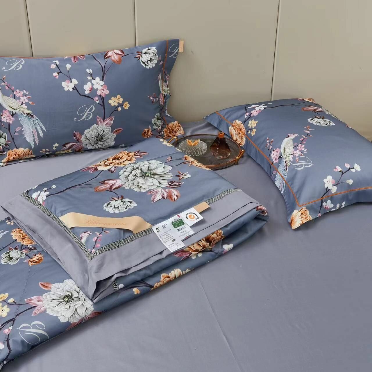 Комплект постельного белья с одеялом Blumarine Тенсель Евро наволочки 50x70