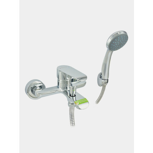 Смеситель ванно-душевой одноручный Eleanti с металлическим шлангом 11211₽