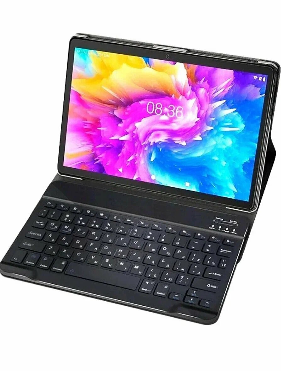 Планшет Bootleg Umiio A10Pro Gold с клавиатурой, чехлом, 8 ядер, 6гб, 128, 10,1" золотистый — фото 1