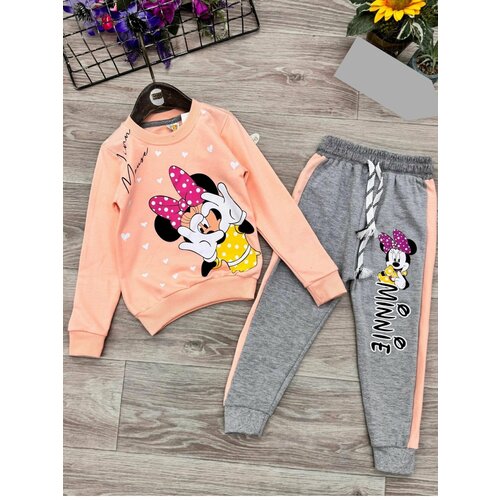 фото Костюм , размер 98, бежевый нет бренда