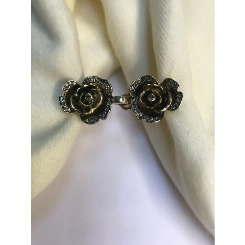 фото Зажим для кардигана fashion jewelry, 2 шт., золотой