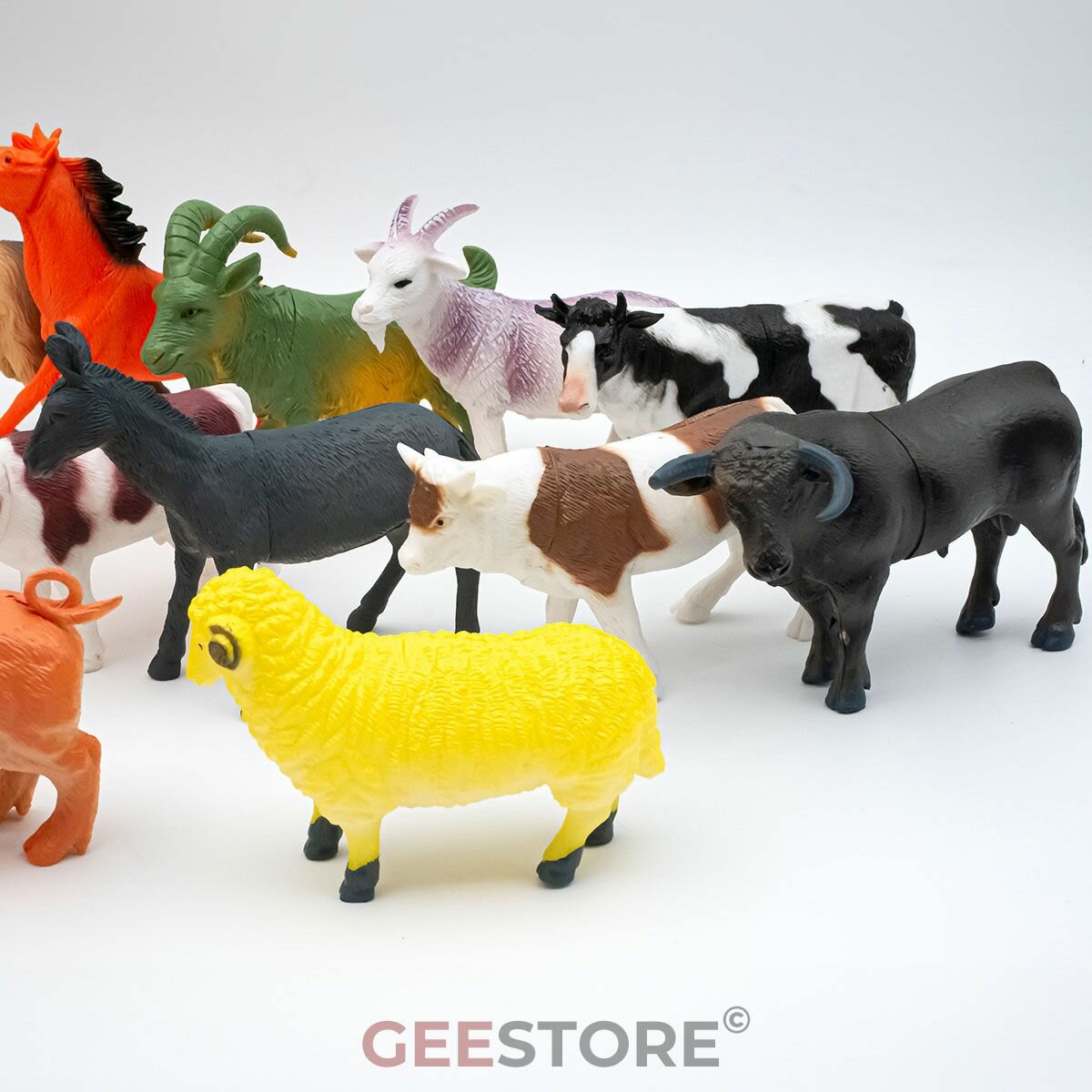 Набор фигурок животных 12 шт — фото 1