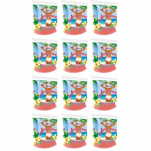 Insula Губка для тела массажная, Антицеллюлит, 12 шт.