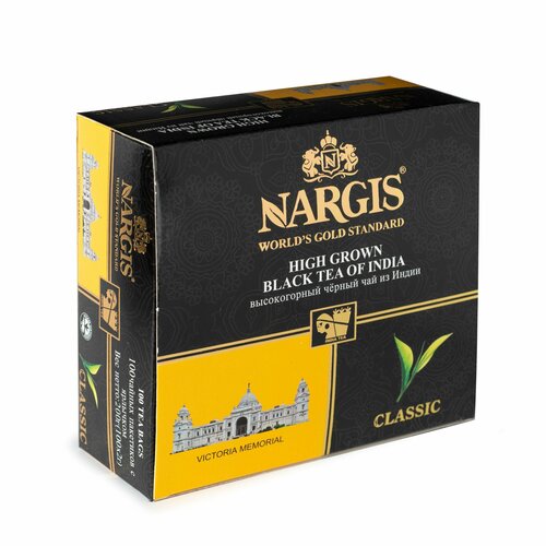 Чай черный Nargis Classic 100 пак