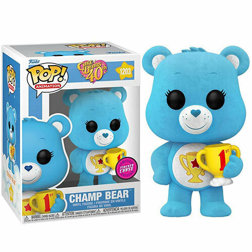Фигурка Funko POP! Мишка чемпион с кубком бархатный (Champ Bear) #1203 (Chase)