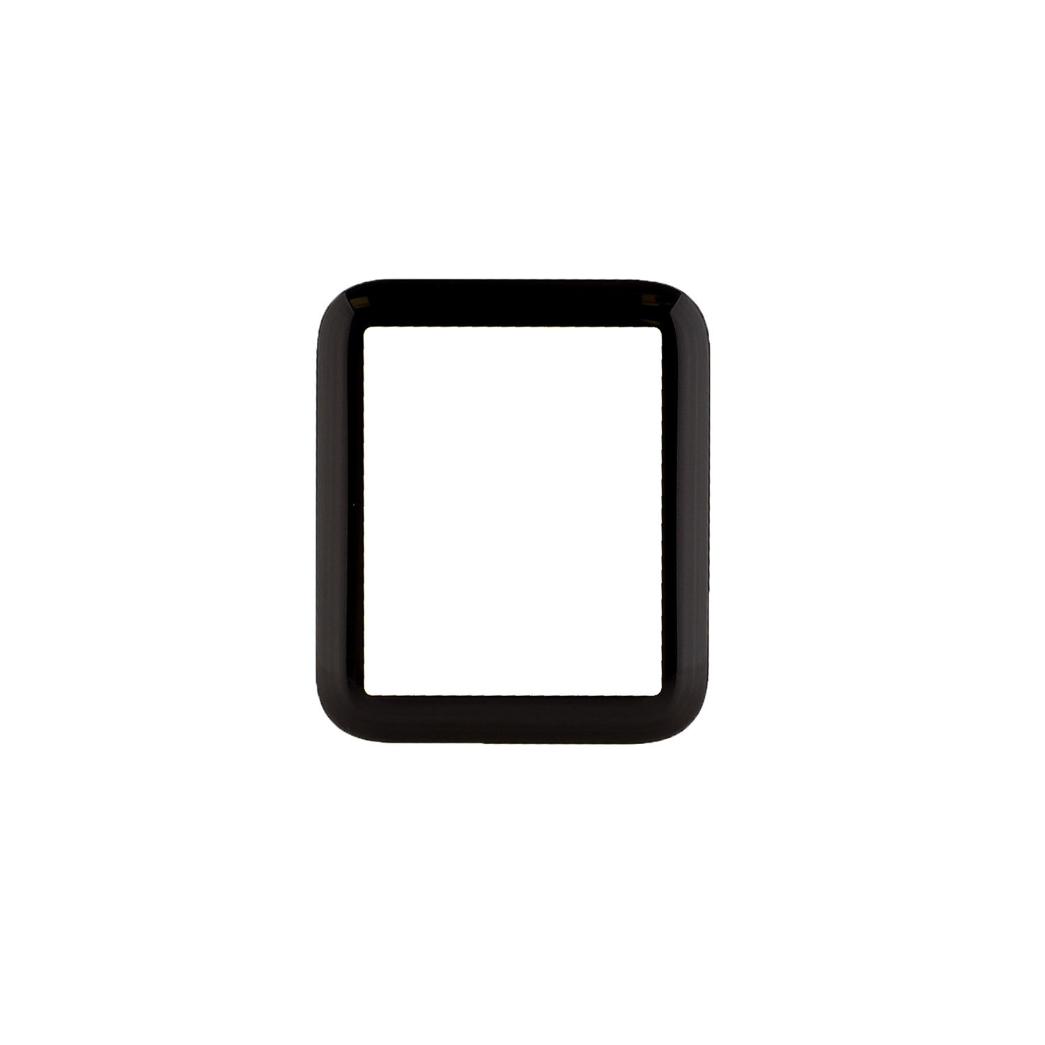 Стекло дисплея для переклейки G+OCA Pro для Apple Watch Series 2 (42мм)/ 3 (42мм) черный + OCA