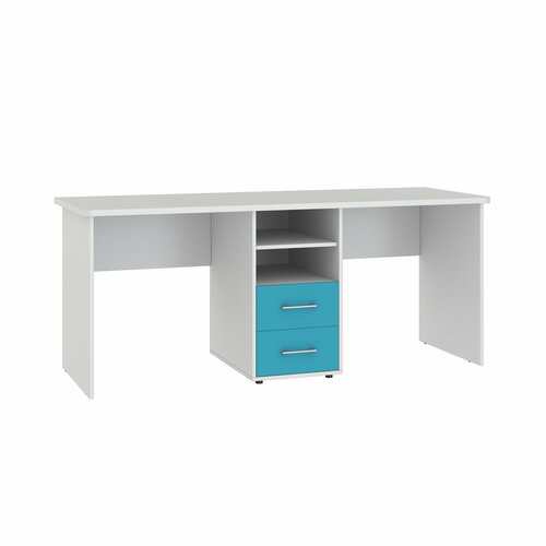 Письменный стол Школьник-4 корпус белый/топаз