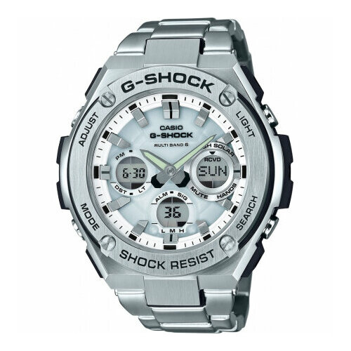 фото Наручные часы casio, серебряный