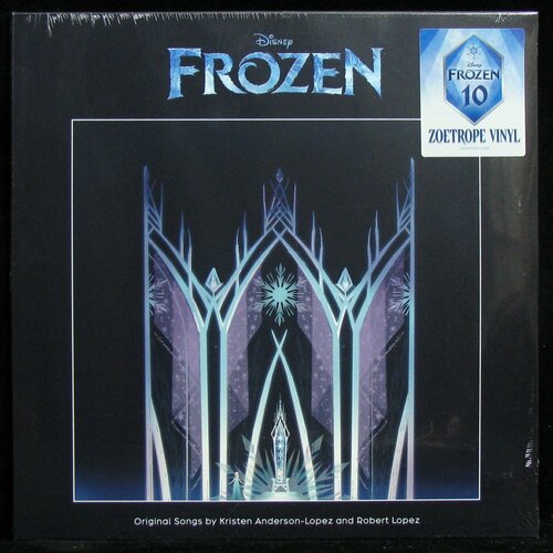 Виниловая пластинка Walt Disney V/A – Frozen: The Songs (coloured vinyl)