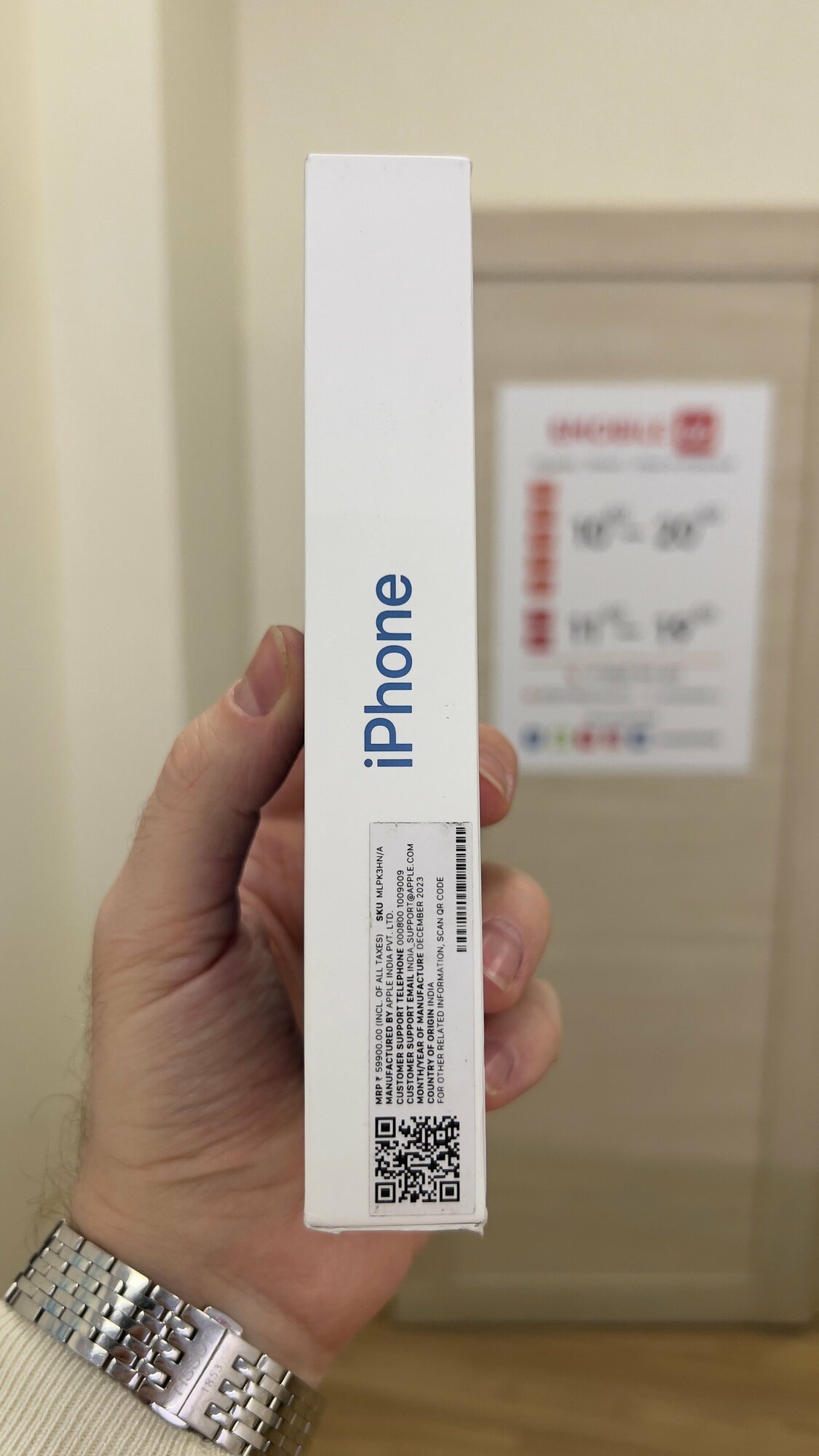 Смартфон Apple iPhone 13 128 ГБ RU, nano SIM+eSIM, синий — фото 1