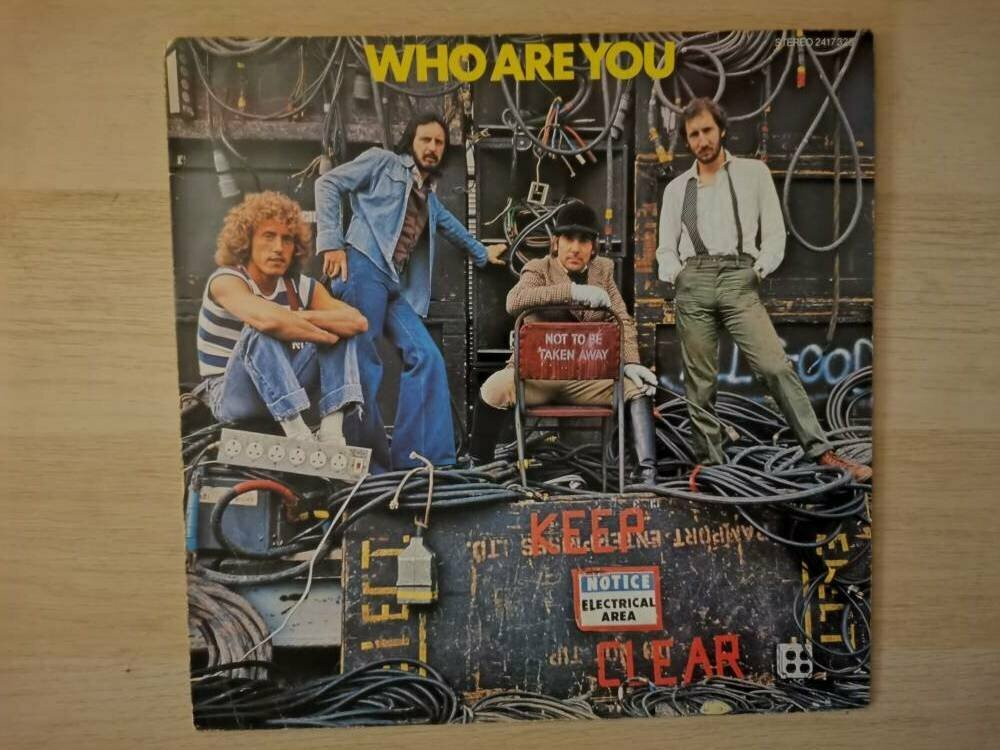 Виниловая пластинка THE WHO, Who Are You , LP, Germany, 1978, 1 Press, NM/NM, Лейбл/ каталожный номер: Polydor – 2417 325