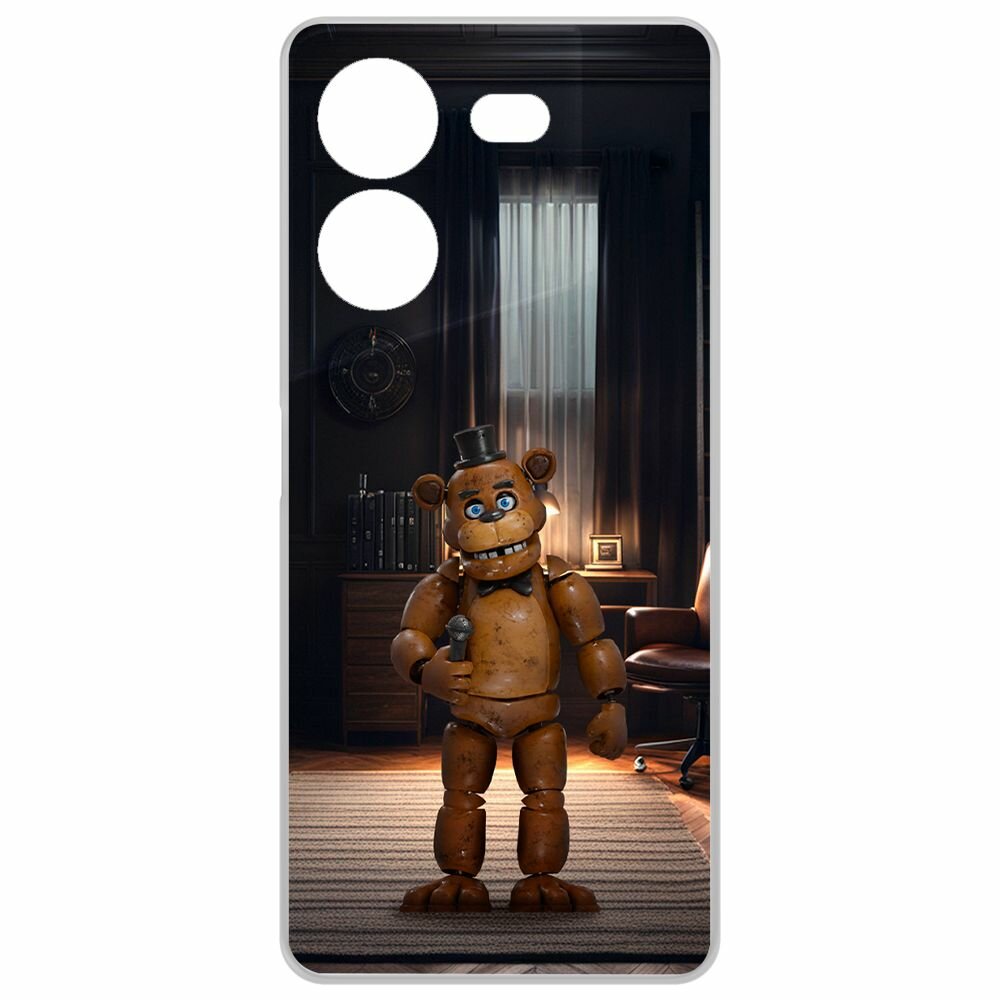 Чехол-накладка Krutoff Clear Case фнаф - Медведь Фредди для TECNO Pova 5