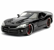 Машина Jada Fast and Furious 1:24 Dodge Viper SRT10 2008 Черная 30731