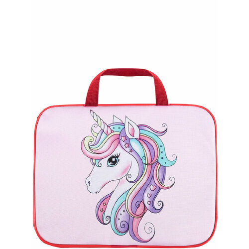 Папка BagRio, Розовый, Единый школа