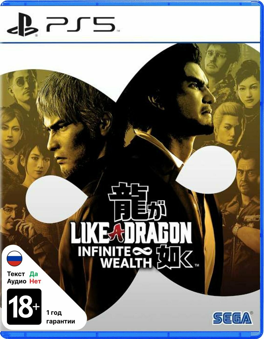 Видеоигра Like a Dragon: Infinite Wealth (PS5)