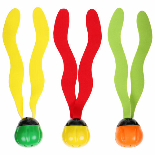 Набор для ныряния На волне Водоросли 3 предмета цвет микс 920₽