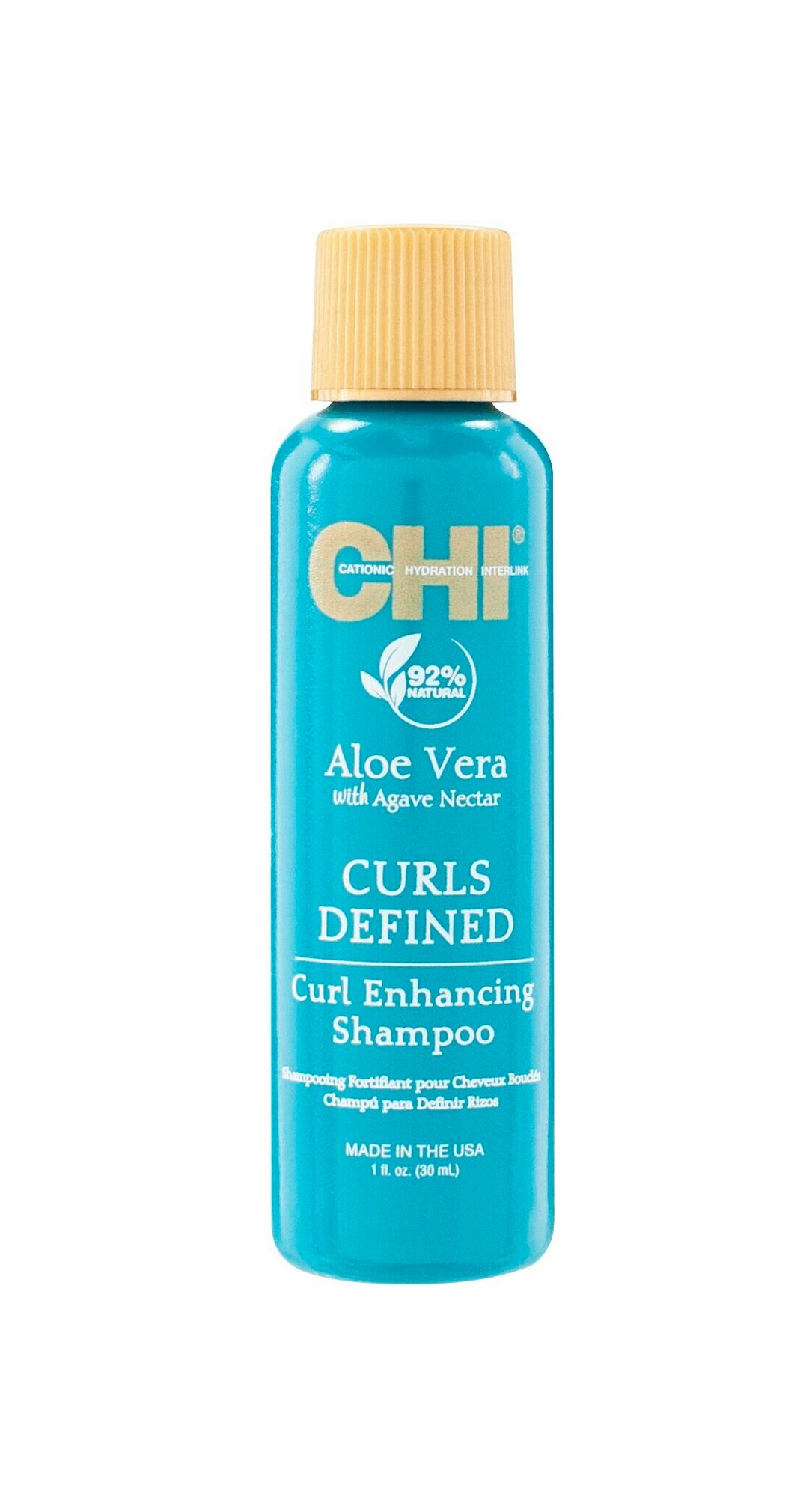 CHIAVES1 Шампунь для вьющихся волос CHI Aloe Vera with Agave Nectar, 30 мл
