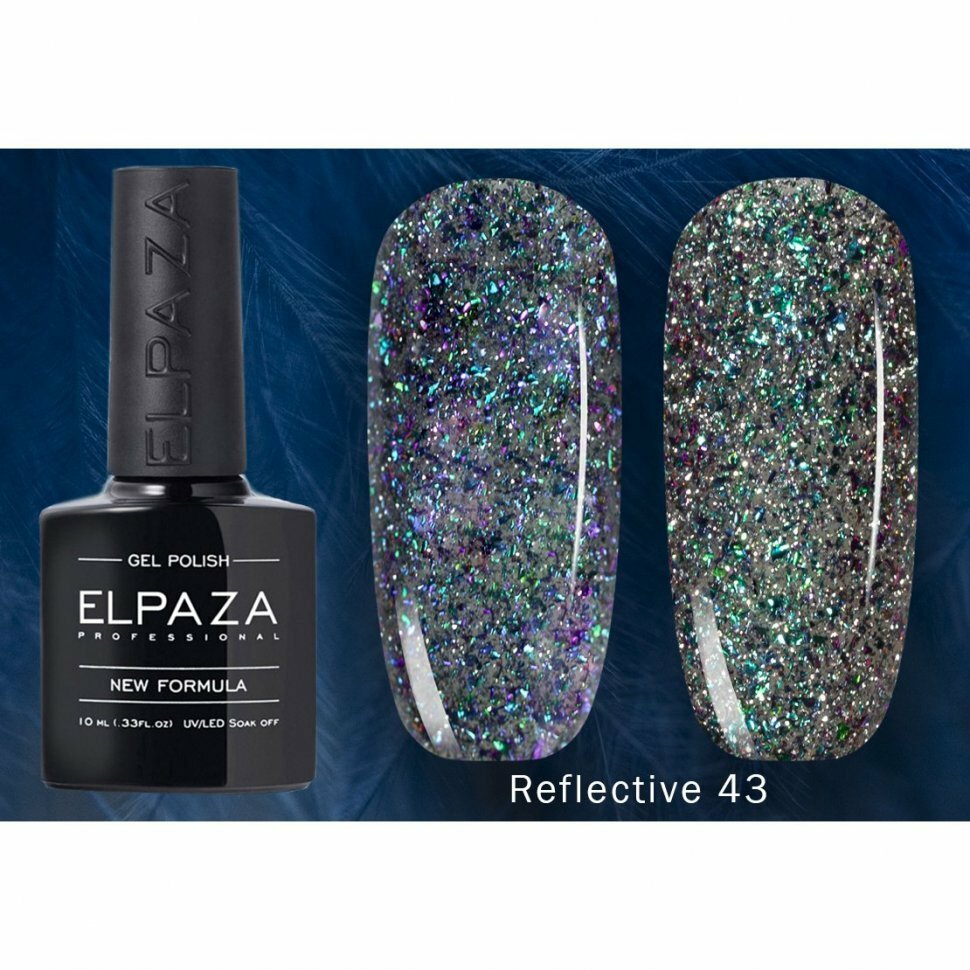 Гель-лак светоотражающий ELPAZA Reflective 43