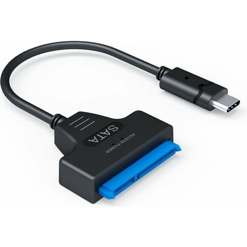 Кабель-переходник для HDD, SSD Type-C to SATA III адаптер кабель для жесткого диска gsmin dp26 usb 3 0 sata 3 5 inch hdd 2 5 inch ssd переходник преобразователь черный