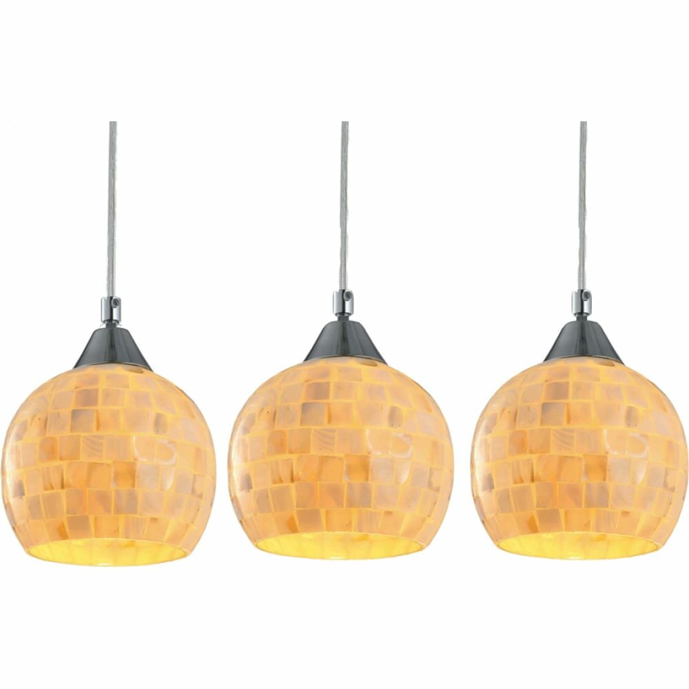 Подвес MARBLE 3xE27x60W кремовый — фото 1