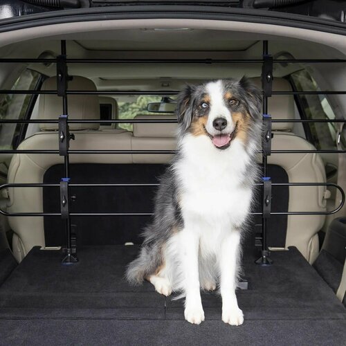 Ограждение барьер для собак PetSafe, автомобильная перегородка, ширина 81-124 см, высота 84-145 см, металл
