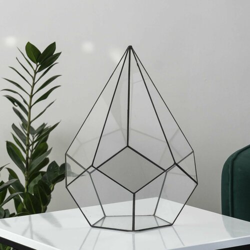 Флорариум большой высота 37 см капля 3135₽