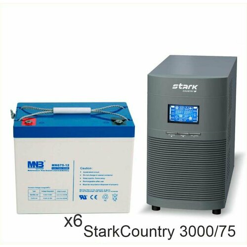 Stark Country 3000 Online, 12А + MNB MNG75-12