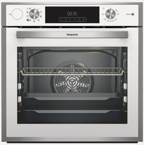 Изображение товара Электрический духовой шкаф Hotpoint FE8 S832 JSH WH 59 см, 72 л гриль конвекция, белый