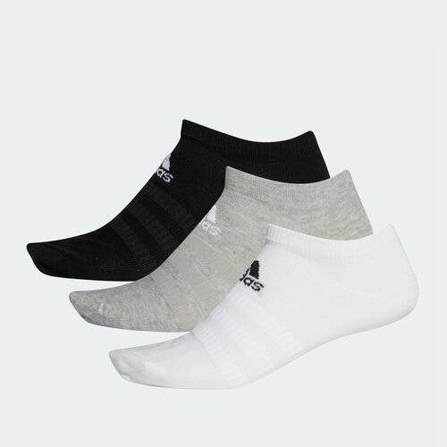 носки adidas размер s черный белый Носки adidas, размер S, черный/серый/белый