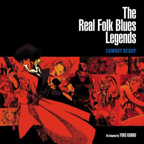 Виниловая пластинка Seatbelts. Cowboy Bebop: The Real Folk Blues Legends. Darkblue (2 LP)