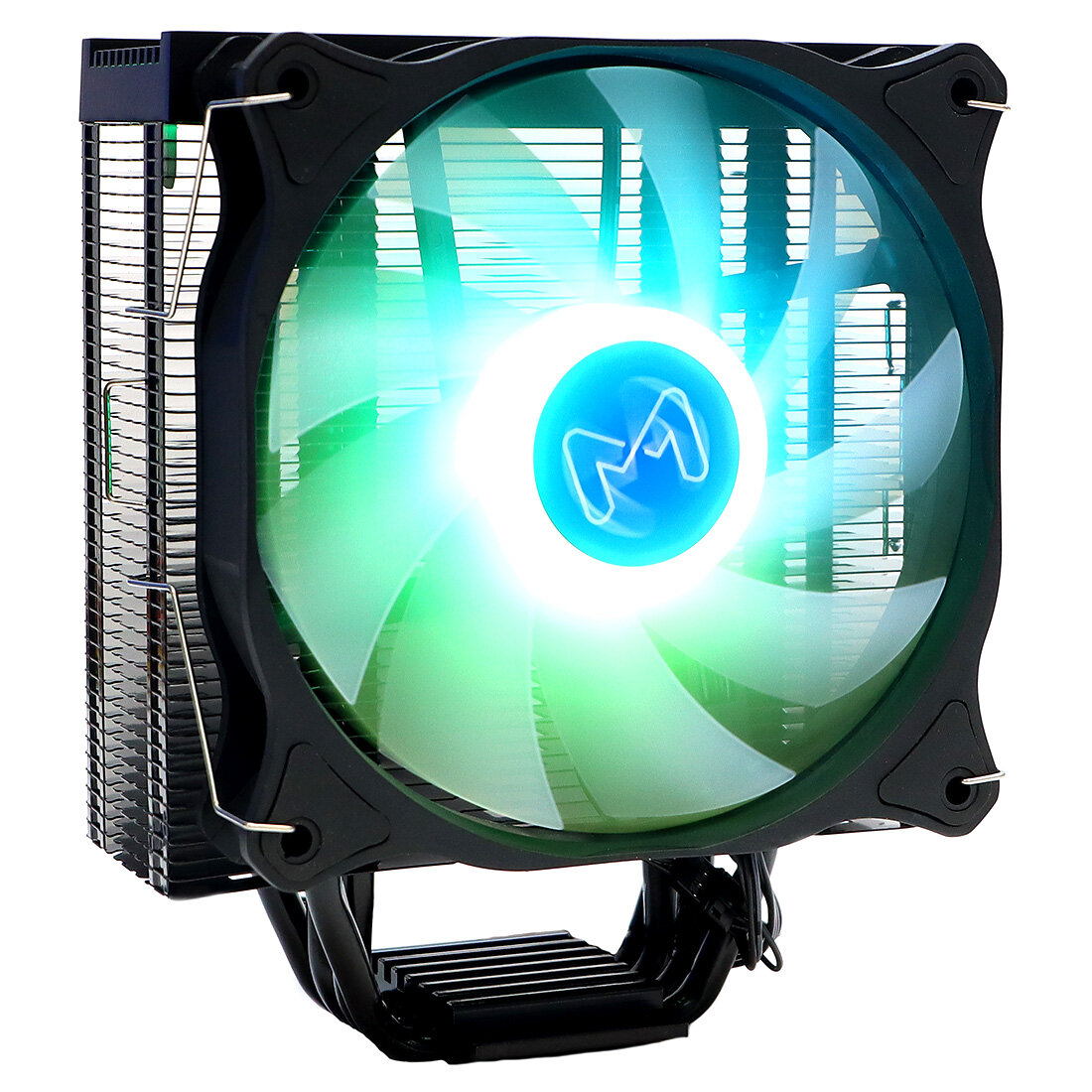 Кулер для процессора Mastero MC-125 125 Вт 4-pin PWM+3-pin 5V ARGB (MC125TW-PWM-ARGB)