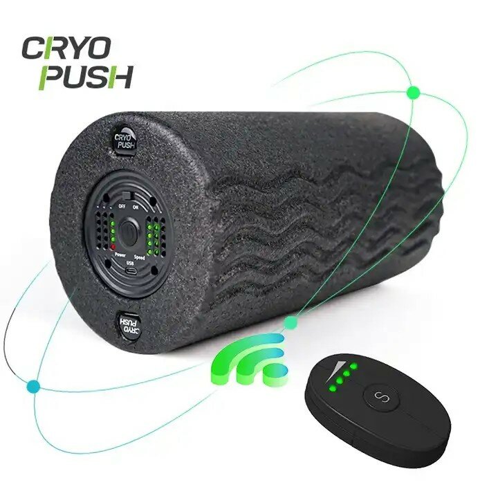 Вибрационный ролл Cryopush Vibrating Foam Roller Plus