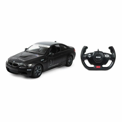 Машина Rastar РУ 1:14 BMW M3 Черная 48000 rastar радиоуправляемая модель bmw 6s цвет черный