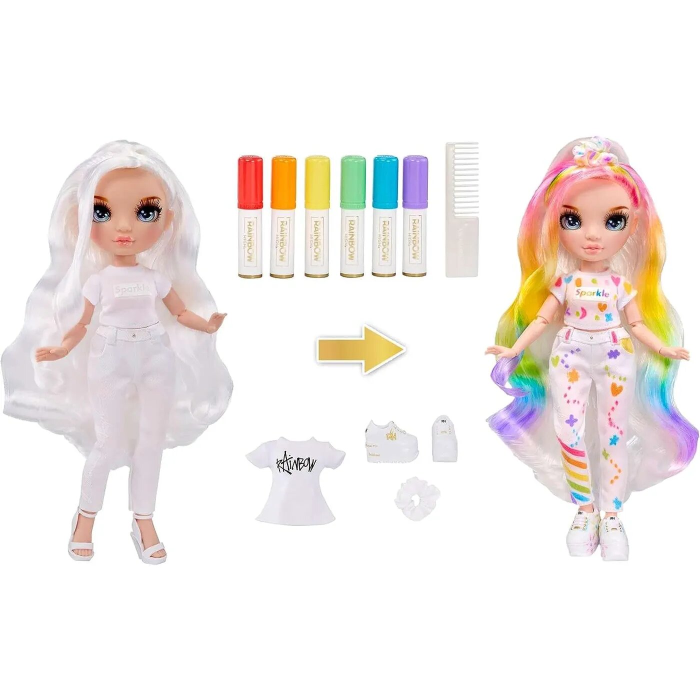 Набор игровой Rainbow High Color and Create 594123EUC