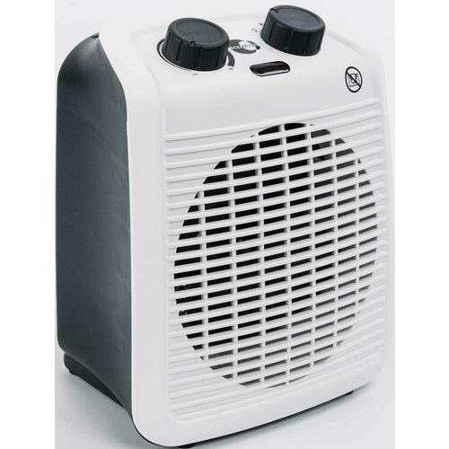 Тепловентилятор спиральный электрический Equation с механическим термостатом 2000 Вт цвет тёмно-серый 219600₽