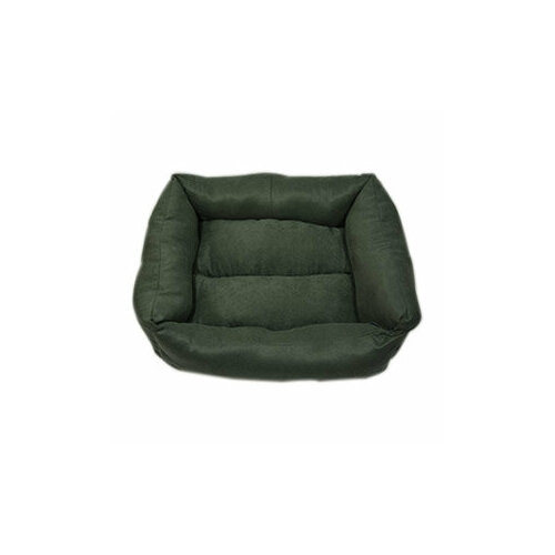 Storytails Mushu Лежанка прямоугольная из велюра, изумруд, S 60x50x19 см