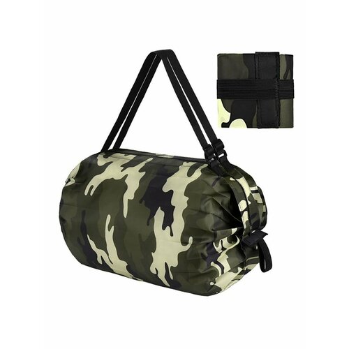 Сумка шоппер  pto-3045haki, фактура гладкая, хаки