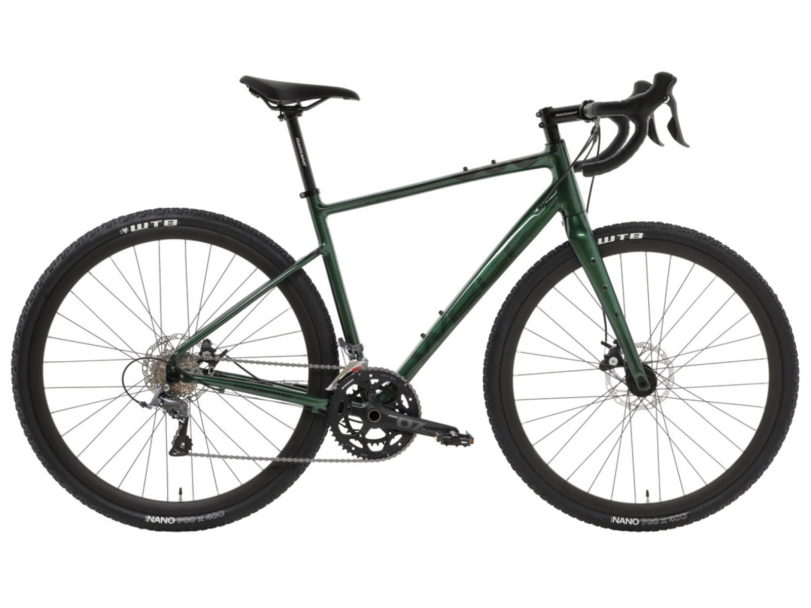Шоссейный велосипед G80 (2024) 53 см" Зеленый