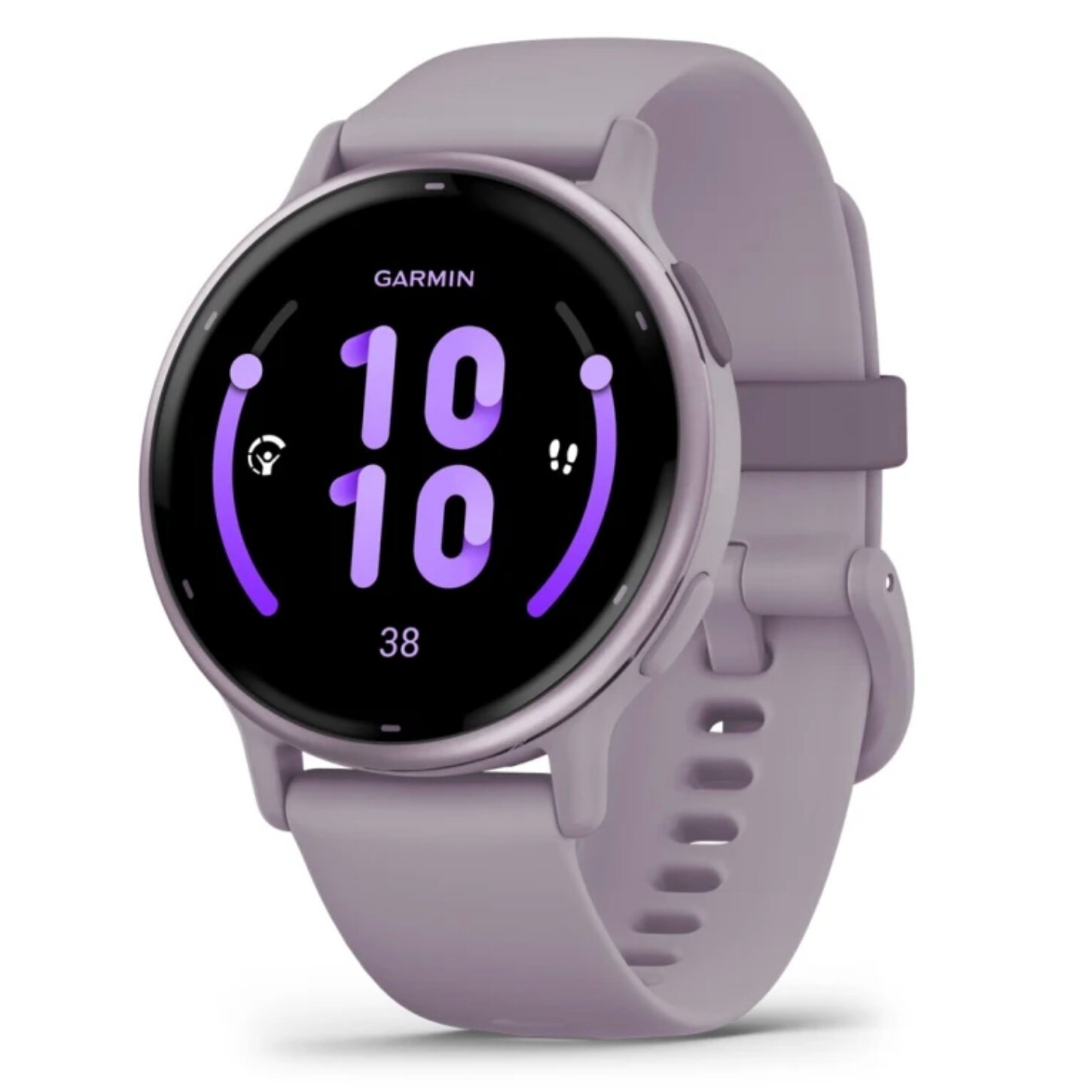 Умные часы Garmin vivoactive 5 Metallic orchid Aluminium bezel with orchid case and silicone band (010-02862-13)