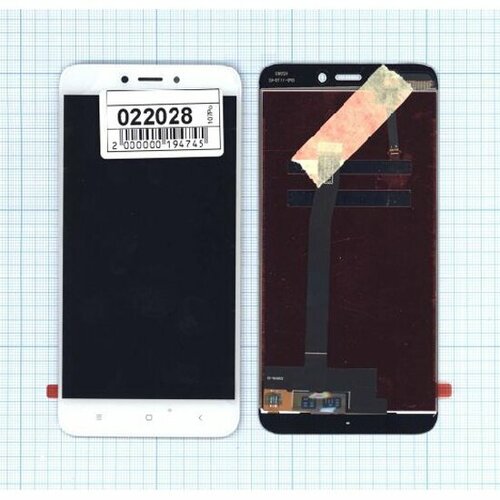 Дисплей с тачскрином Amperin для Xiaomi Redmi 4X белый