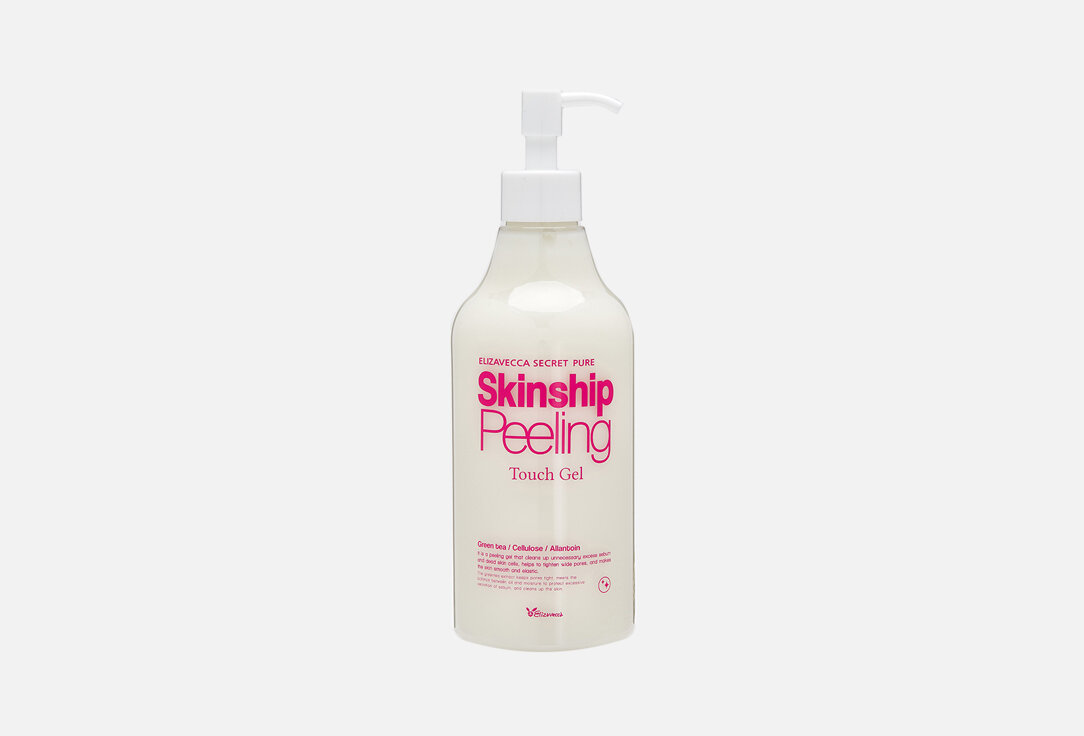 Увлажняющая пилинг скатка для лица и тела Elizavecca Secret Pure Skinship Peeling Touch Gel - фото №4