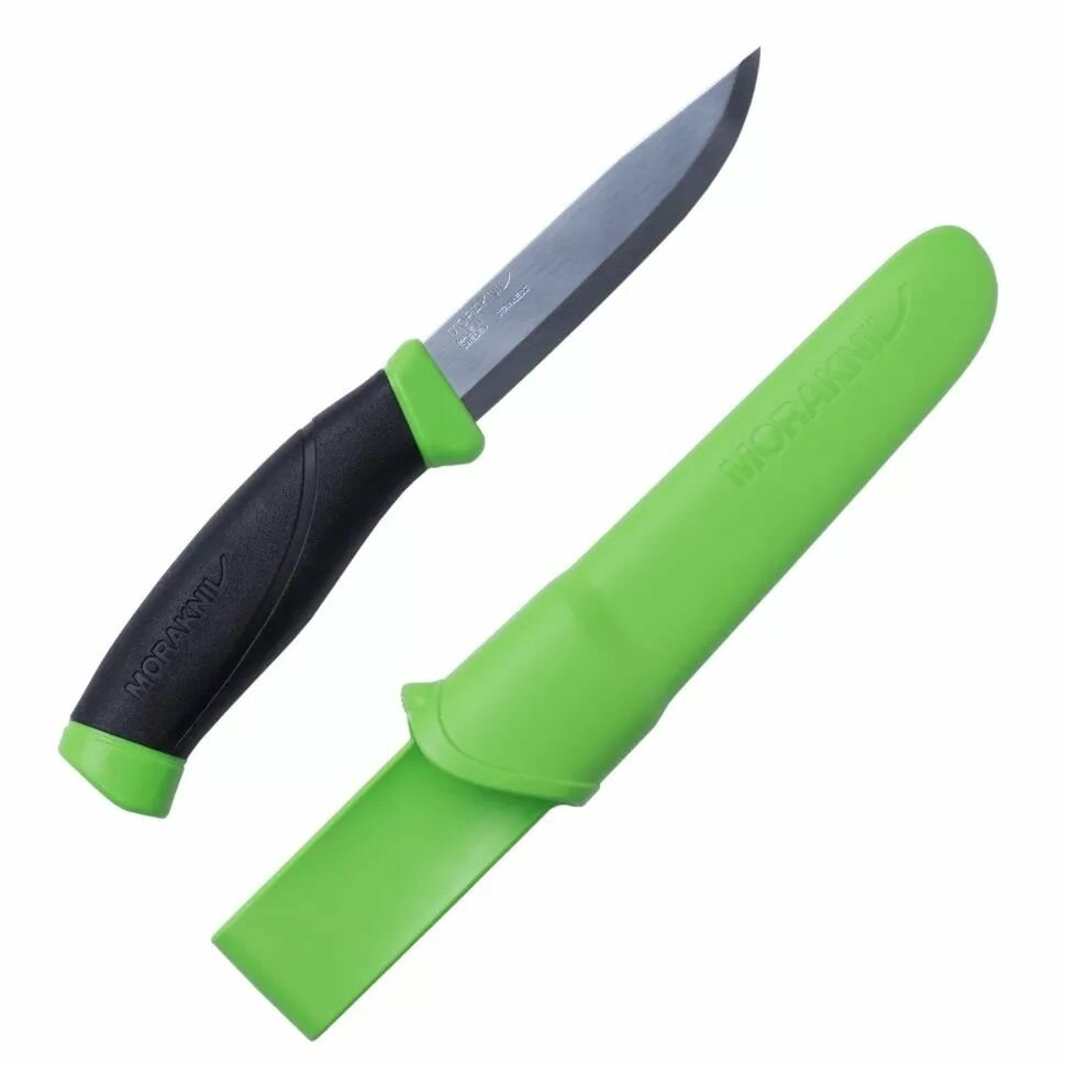 Нож фиксированный Morakniv Companion (12158) клинок 10 см Зеленый