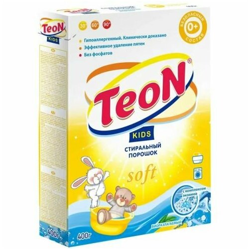 Стиральный порошок Teon Kids 400г , 6уп.